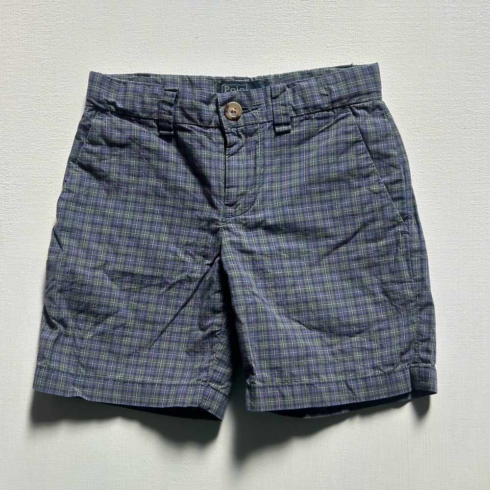 Polo plaid shorts